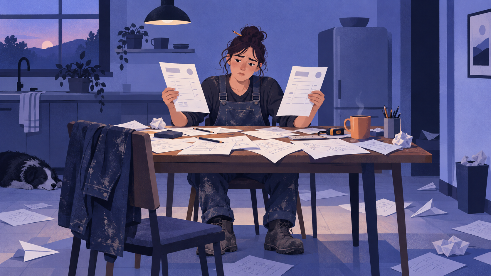 Illustration representing a quotation follow-up tracker for small businesses